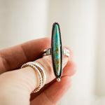 Load image into Gallery viewer, Oblong Turquoise Ring
