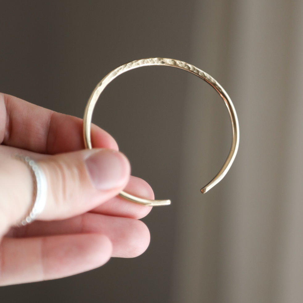 brass cuff bracelet