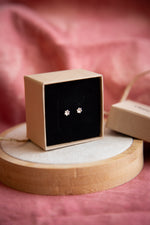 Load image into Gallery viewer, Flower Stud Earrings
