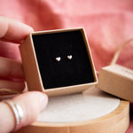 Load image into Gallery viewer, Heart Stud Earrings
