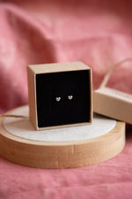 Load image into Gallery viewer, Heart Stud Earrings
