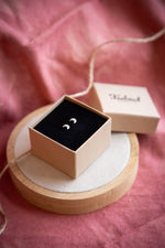 Load image into Gallery viewer, Moon Stud Earrings
