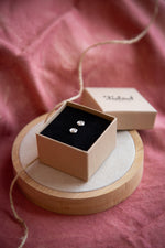 Load image into Gallery viewer, Rose Stud Earrings
