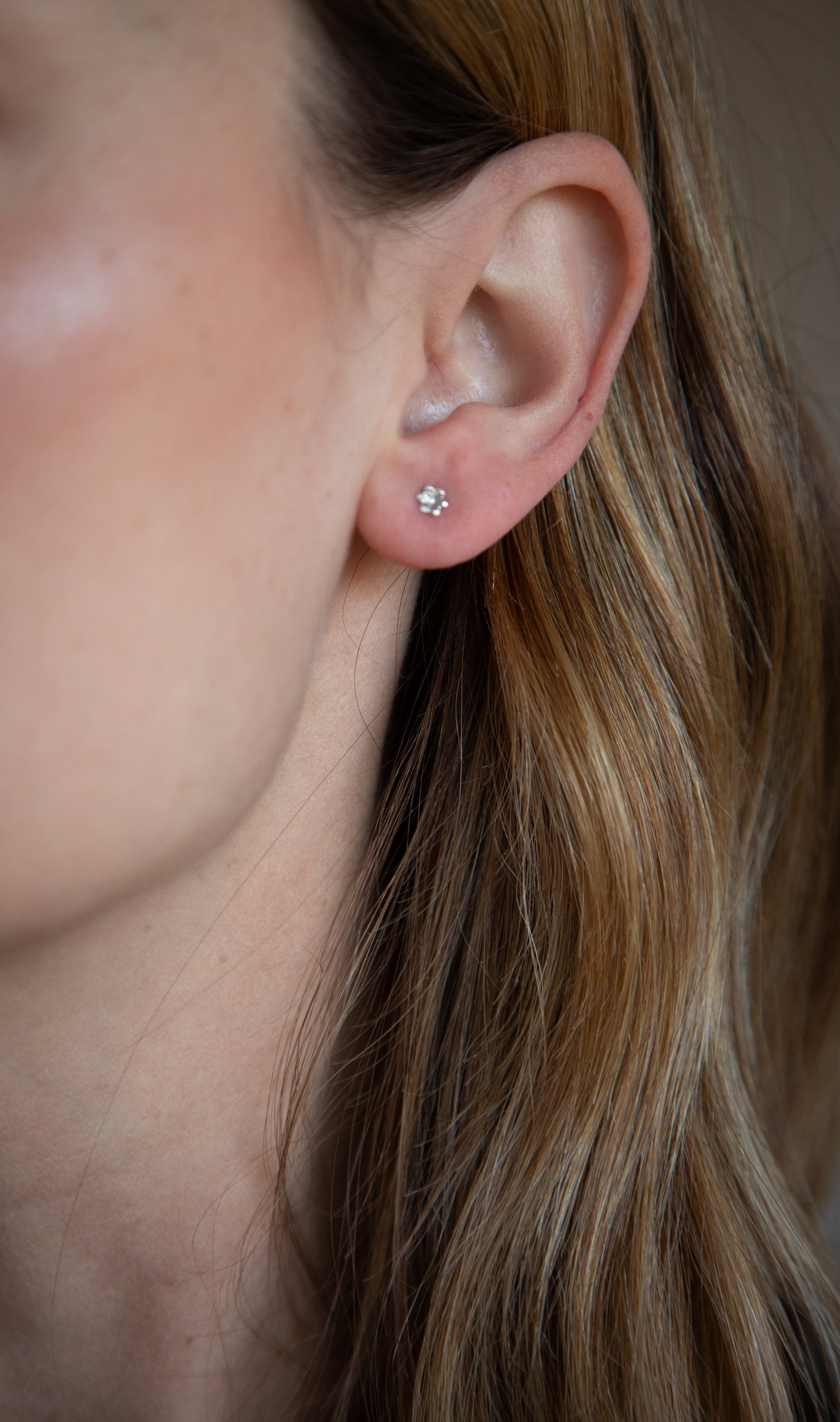 Flower Stud Earrings