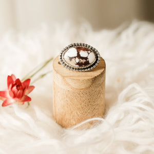 Natural Wild Horse Turquoise Ring