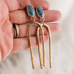 Load image into Gallery viewer, Archway Dangle Earrings
