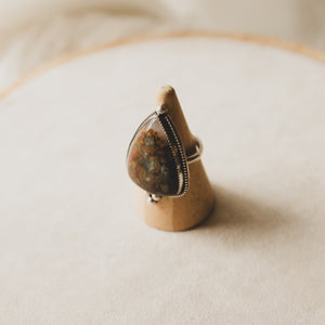 Moroccan Seam Agate Ring