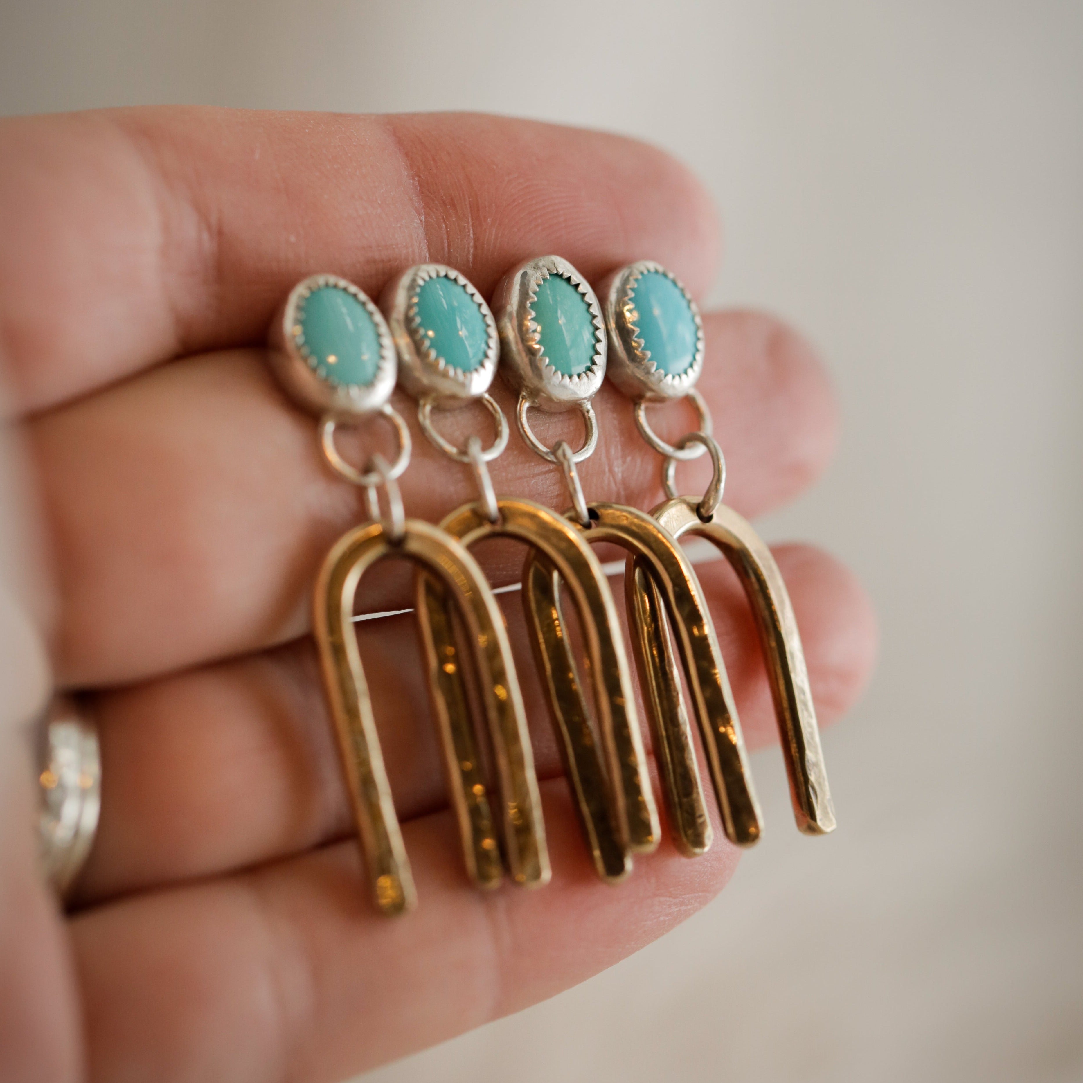 Mini Archway Dangle Earrings