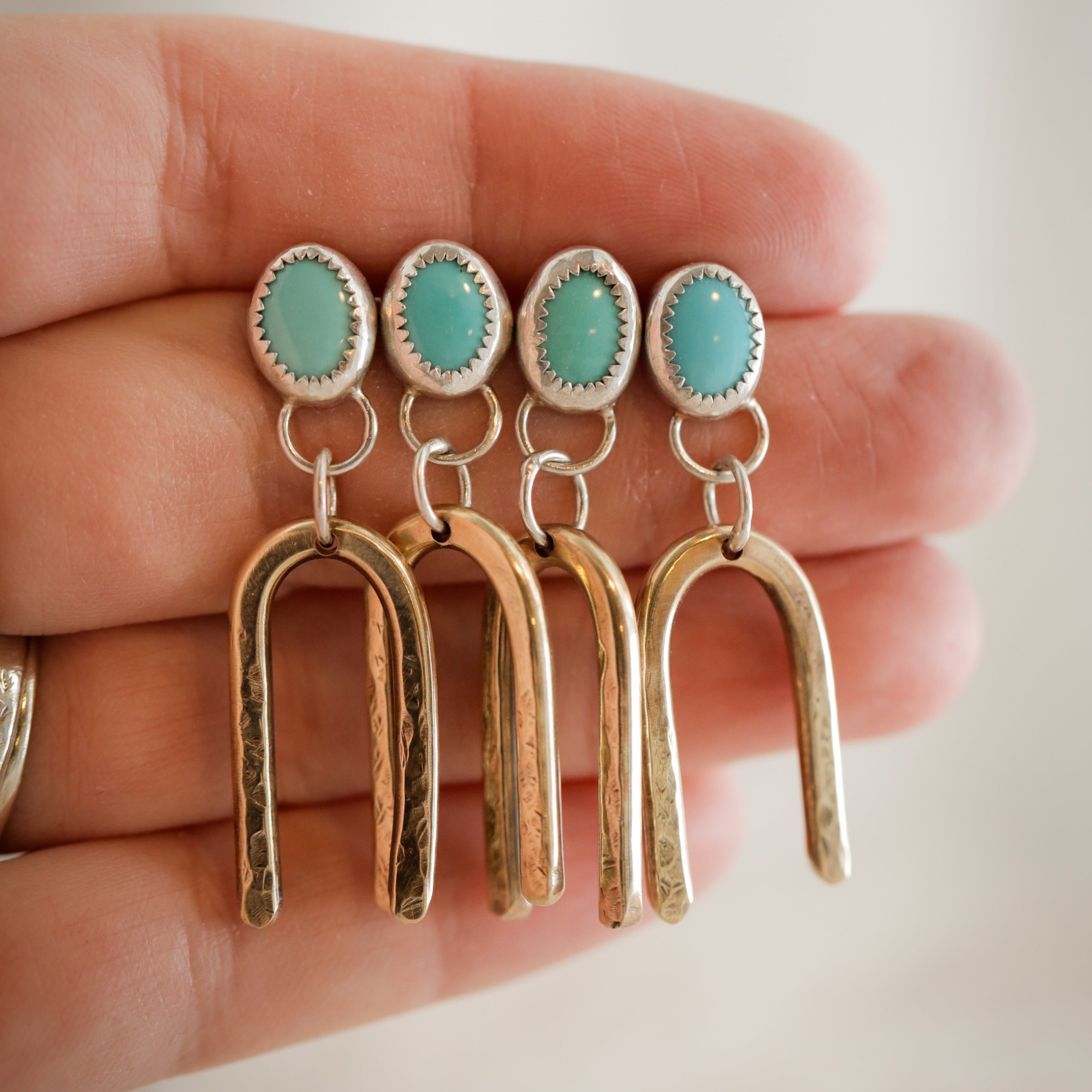 Mini Archway Dangle Earrings
