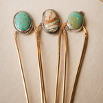 Load image into Gallery viewer, Turquoise Hairpin
