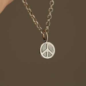 Peace Sign Necklace